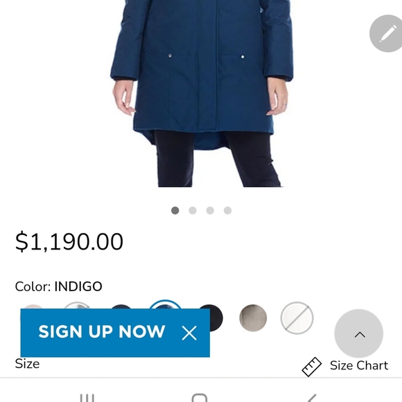 Moose Knuckle Size S winter jacket/parka/down coat - Picture 2 of 3